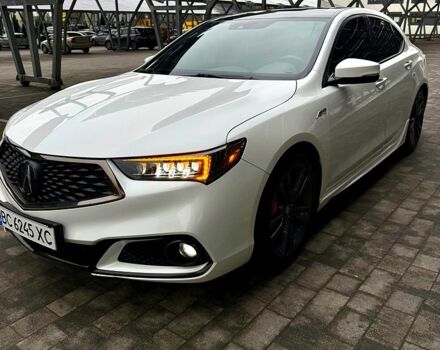 Белый Акура ТЛХ, объемом двигателя 3.5 л и пробегом 160 тыс. км за 25500 $, фото 1 на Automoto.ua