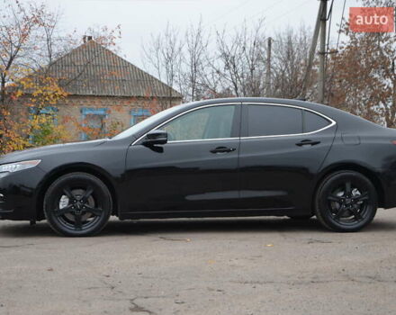 Черный Акура ТЛХ, объемом двигателя 3.5 л и пробегом 140 тыс. км за 14300 $, фото 5 на Automoto.ua