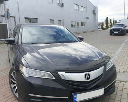 Черный Акура ТЛХ, объемом двигателя 2.4 л и пробегом 133 тыс. км за 12800 $, фото 1 на Automoto.ua