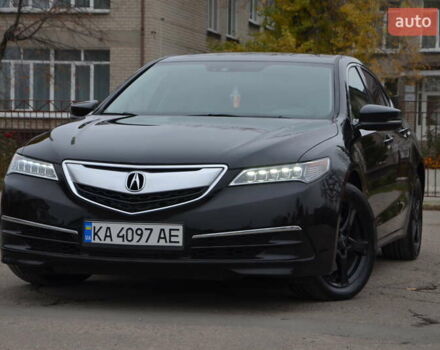 Черный Акура ТЛХ, объемом двигателя 3.5 л и пробегом 140 тыс. км за 14300 $, фото 1 на Automoto.ua
