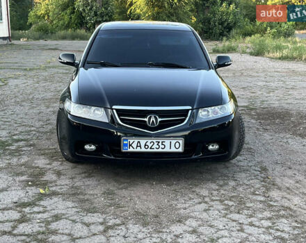 Черный Акура ТСХ, объемом двигателя 2.4 л и пробегом 253 тыс. км за 4800 $, фото 1 на Automoto.ua