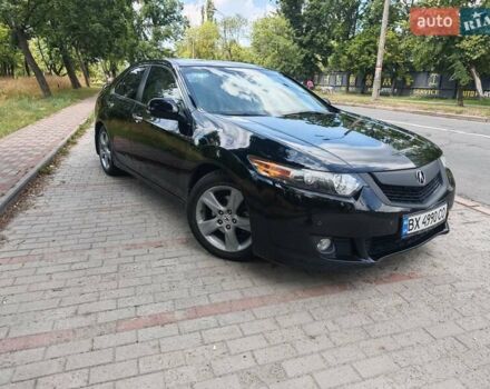 Черный Акура ТСХ, объемом двигателя 2.4 л и пробегом 231 тыс. км за 9500 $, фото 6 на Automoto.ua