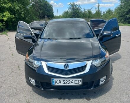 Черный Акура ТСХ, объемом двигателя 2.4 л и пробегом 270 тыс. км за 9000 $, фото 1 на Automoto.ua