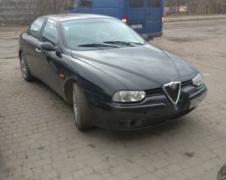 Черный Альфа 156, объемом двигателя 1.7 л и пробегом 331 тыс. км за 3000 $, фото 5 на Automoto.ua