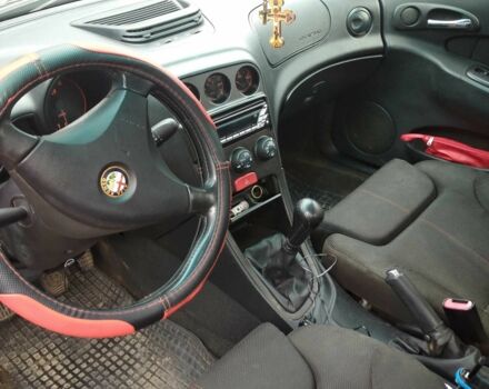 Черный Альфа 156, объемом двигателя 1.7 л и пробегом 331 тыс. км за 3000 $, фото 4 на Automoto.ua