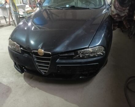 Синий Альфа 156, объемом двигателя 2 л и пробегом 10 тыс. км за 1170 $, фото 1 на Automoto.ua