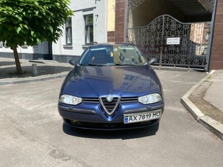 Синий Альфа 156, объемом двигателя 1.7 л и пробегом 275 тыс. км за 1200 $, фото 1 на Automoto.ua