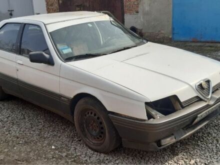 Білий Альфа 164, об'ємом двигуна 2 л та пробігом 420 тис. км за 680 $, фото 1 на Automoto.ua