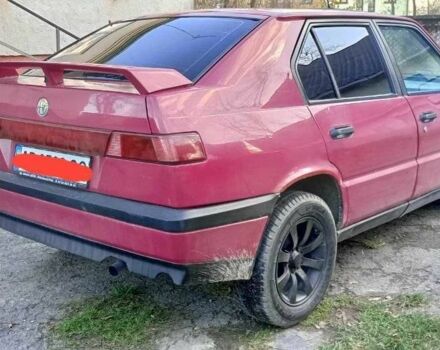 Красный Альфа 33, объемом двигателя 1.7 л и пробегом 230 тыс. км за 1200 $, фото 4 на Automoto.ua
