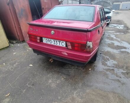 Червоний Альфа 75, об'ємом двигуна 1.8 л та пробігом 198 тис. км за 900 $, фото 4 на Automoto.ua