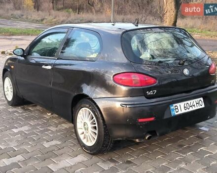 Чорний Альфа Ромео 147, об'ємом двигуна 1.91 л та пробігом 390 тис. км за 3000 $, фото 3 на Automoto.ua