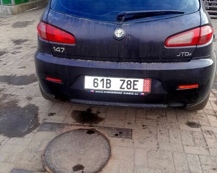 Черный Альфа Ромео 147, объемом двигателя 1.9 л и пробегом 34900 тыс. км за 2200 $, фото 4 на Automoto.ua