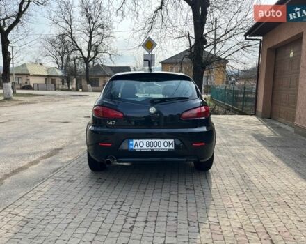 Черный Альфа Ромео 147, объемом двигателя 1.6 л и пробегом 93 тыс. км за 4800 $, фото 4 на Automoto.ua