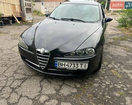 Черный Альфа Ромео 147, объемом двигателя 1.97 л и пробегом 210 тыс. км за 3700 $, фото 1 на Automoto.ua