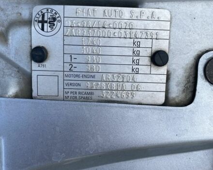 Сірий Альфа Ромео 147, об'ємом двигуна 1.6 л та пробігом 283 тис. км за 3400 $, фото 8 на Automoto.ua