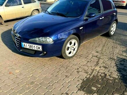 Синий Альфа Ромео 147, объемом двигателя 1.6 л и пробегом 220 тыс. км за 4500 $, фото 1 на Automoto.ua