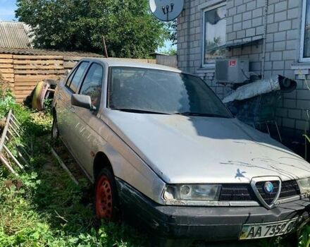Серый Альфа Ромео 155, объемом двигателя 1.8 л и пробегом 220 тыс. км за 800 $, фото 1 на Automoto.ua