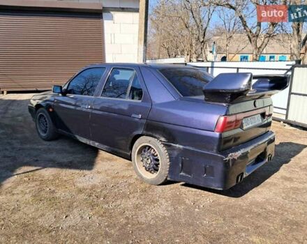 Синий Альфа Ромео 155, объемом двигателя 1.8 л и пробегом 221 тыс. км за 1500 $, фото 16 на Automoto.ua