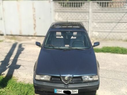 Синий Альфа Ромео 155, объемом двигателя 2 л и пробегом 400 тыс. км за 1756 $, фото 1 на Automoto.ua