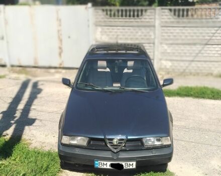 Синий Альфа Ромео 155, объемом двигателя 2 л и пробегом 400 тыс. км за 1747 $, фото 1 на Automoto.ua