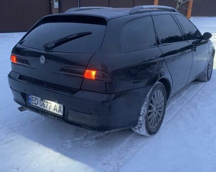 Чорний Альфа Ромео 156, об'ємом двигуна 1.9 л та пробігом 310 тис. км за 4200 $, фото 4 на Automoto.ua