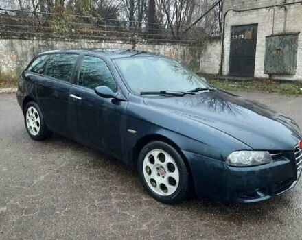 Черный Альфа Ромео 156, объемом двигателя 1.91 л и пробегом 307 тыс. км за 3000 $, фото 4 на Automoto.ua