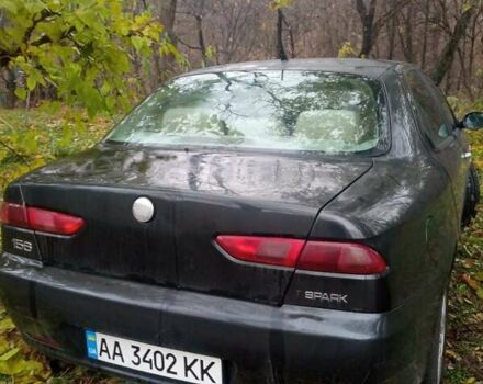 Черный Альфа Ромео 156, объемом двигателя 1.6 л и пробегом 282 тыс. км за 3498 $, фото 3 на Automoto.ua