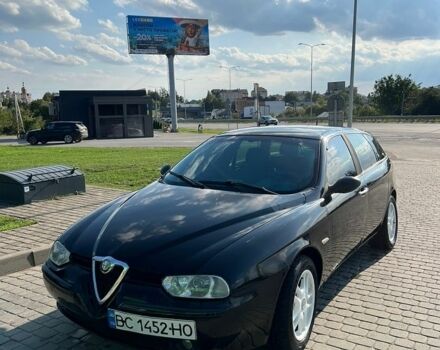 Черный Альфа Ромео 156, объемом двигателя 2 л и пробегом 300 тыс. км за 3200 $, фото 1 на Automoto.ua