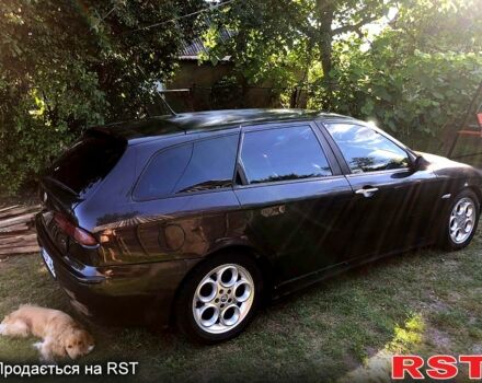 Черный Альфа Ромео 156, объемом двигателя 2.4 л и пробегом 300 тыс. км за 1500 $, фото 2 на Automoto.ua