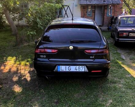 Черный Альфа Ромео 156, объемом двигателя 2.4 л и пробегом 300 тыс. км за 1500 $, фото 1 на Automoto.ua