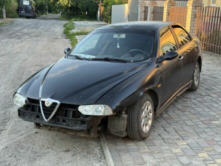 Черный Альфа Ромео 156, объемом двигателя 1.9 л и пробегом 666 тыс. км за 375 $, фото 1 на Automoto.ua
