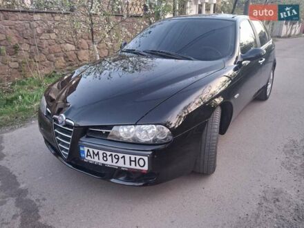 Альфа Ромео 156 2003 у Житомирі на Automoto.ua Чорний Альфа Ромео 156, об'ємом двигуна 1.91 л та пробігом 220 тис. км за 3300 $, фото 1 на Automoto.ua