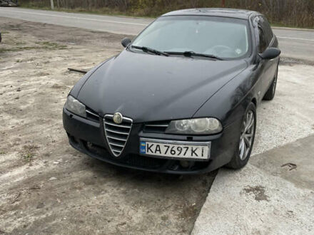 Черный Альфа Ромео 156, объемом двигателя 1.91 л и пробегом 396 тыс. км за 3500 $, фото 1 на Automoto.ua