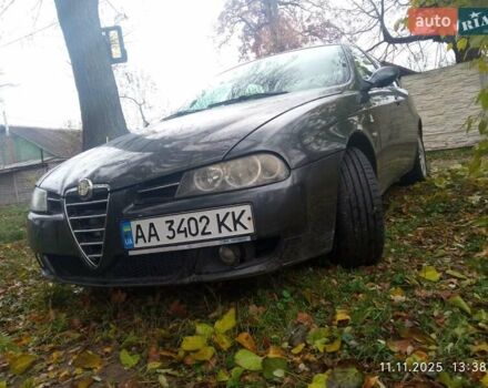 Чорний Альфа Ромео 156, об'ємом двигуна 1.6 л та пробігом 282 тис. км за 3498 $, фото 1 на Automoto.ua