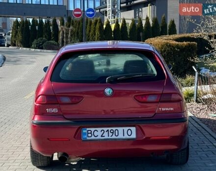 Красный Альфа Ромео 156, объемом двигателя 2 л и пробегом 288 тыс. км за 2600 $, фото 8 на Automoto.ua