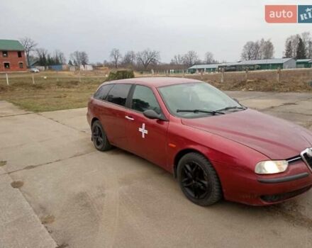 Червоний Альфа Ромео 156, об'ємом двигуна 1.9 л та пробігом 340 тис. км за 3500 $, фото 1 на Automoto.ua