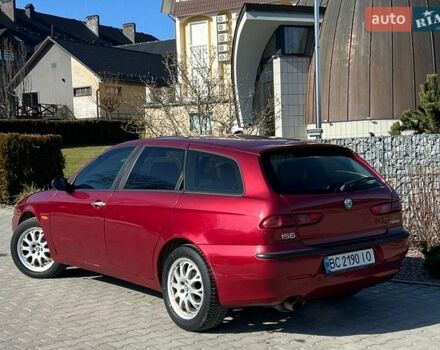 Красный Альфа Ромео 156, объемом двигателя 2 л и пробегом 288 тыс. км за 2700 $, фото 1 на Automoto.ua