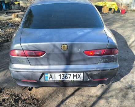 Сірий Альфа Ромео 156, об'ємом двигуна 1.91 л та пробігом 420 тис. км за 2000 $, фото 3 на Automoto.ua