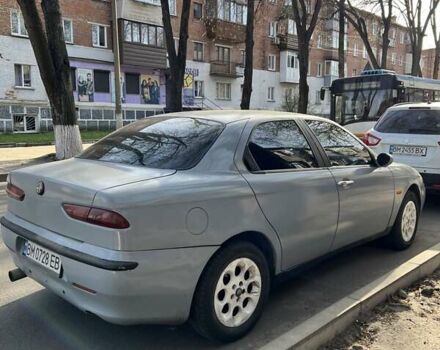 Сірий Альфа Ромео 156, об'ємом двигуна 2 л та пробігом 220 тис. км за 3600 $, фото 10 на Automoto.ua