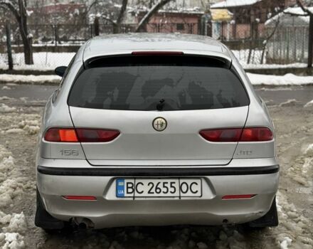 Серый Альфа Ромео 156, объемом двигателя 1.9 л и пробегом 300 тыс. км за 1999 $, фото 5 на Automoto.ua