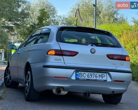 Серый Альфа Ромео 156, объемом двигателя 2.4 л и пробегом 460 тыс. км за 3500 $, фото 27 на Automoto.ua