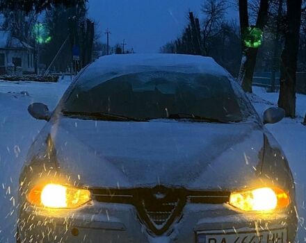 Серый Альфа Ромео 156, объемом двигателя 1.9 л и пробегом 500 тыс. км за 2000 $, фото 1 на Automoto.ua
