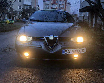Серый Альфа Ромео 156, объемом двигателя 1.91 л и пробегом 320 тыс. км за 3800 $, фото 7 на Automoto.ua
