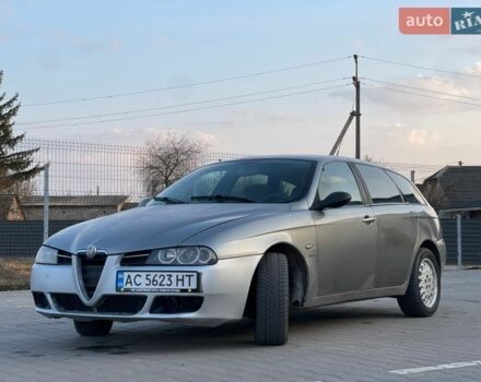 Серый Альфа Ромео 156, объемом двигателя 1.9 л и пробегом 332 тыс. км за 2700 $, фото 6 на Automoto.ua