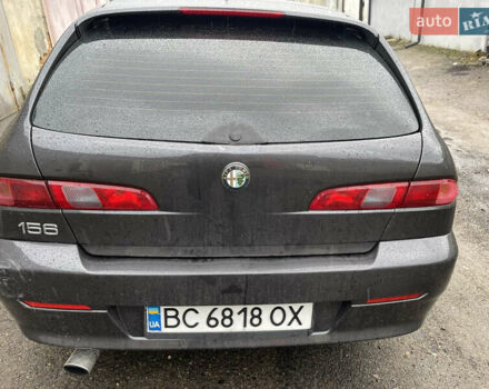 Серый Альфа Ромео 156, объемом двигателя 1.9 л и пробегом 287 тыс. км за 4300 $, фото 13 на Automoto.ua
