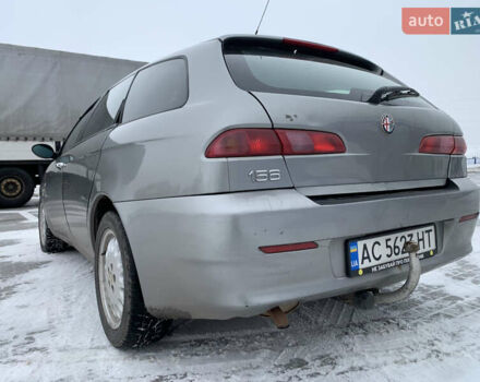 Серый Альфа Ромео 156, объемом двигателя 1.91 л и пробегом 310 тыс. км за 2900 $, фото 4 на Automoto.ua