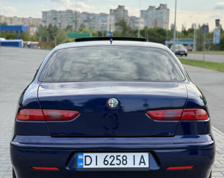 Синий Альфа Ромео 156, объемом двигателя 2.5 л и пробегом 303 тыс. км за 4555 $, фото 8 на Automoto.ua