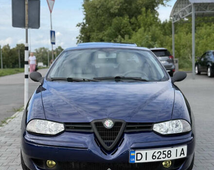Синий Альфа Ромео 156, объемом двигателя 2.5 л и пробегом 303 тыс. км за 4555 $, фото 1 на Automoto.ua