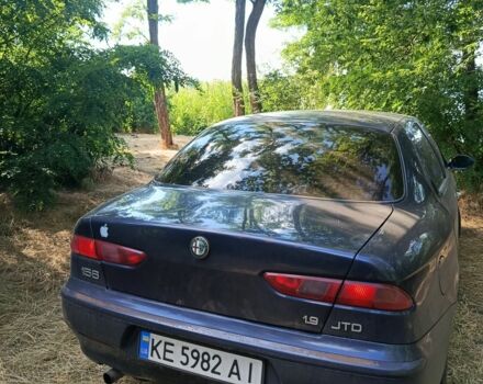 Синий Альфа Ромео 156, объемом двигателя 1.9 л и пробегом 270 тыс. км за 3500 $, фото 4 на Automoto.ua