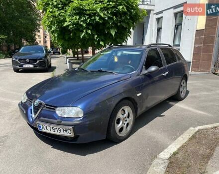 Синий Альфа Ромео 156, объемом двигателя 1.75 л и пробегом 275 тыс. км за 2900 $, фото 1 на Automoto.ua